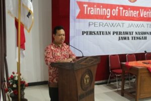 Sambutan oleh Dr. Untung Sujianto, S.Kp. M.Kes